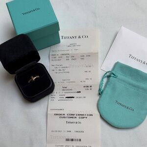 Tiffany & Co. Rose Gold T-Ring